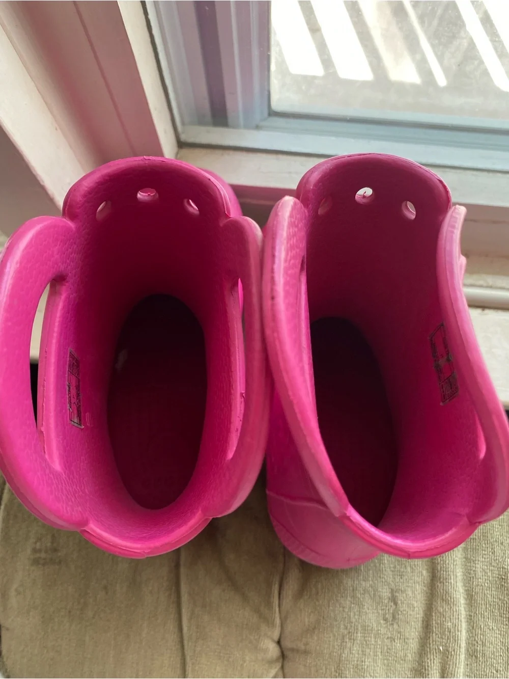 CROCS girls rain